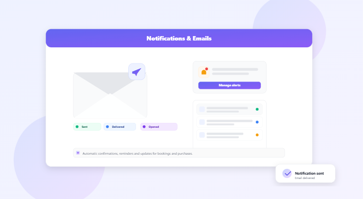 Notifications email - EducTime