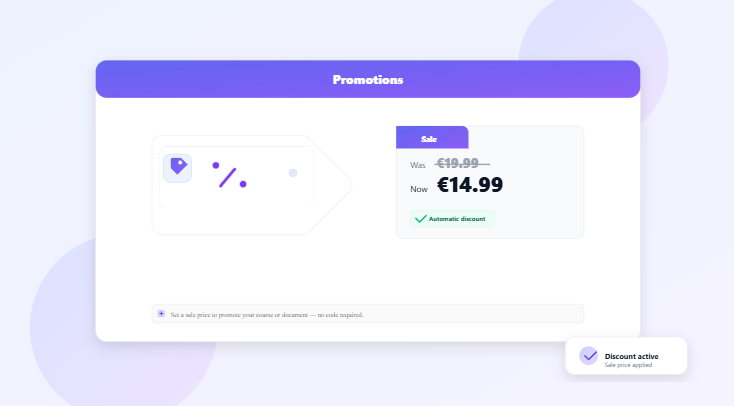 Promotions et coupons - EducTime